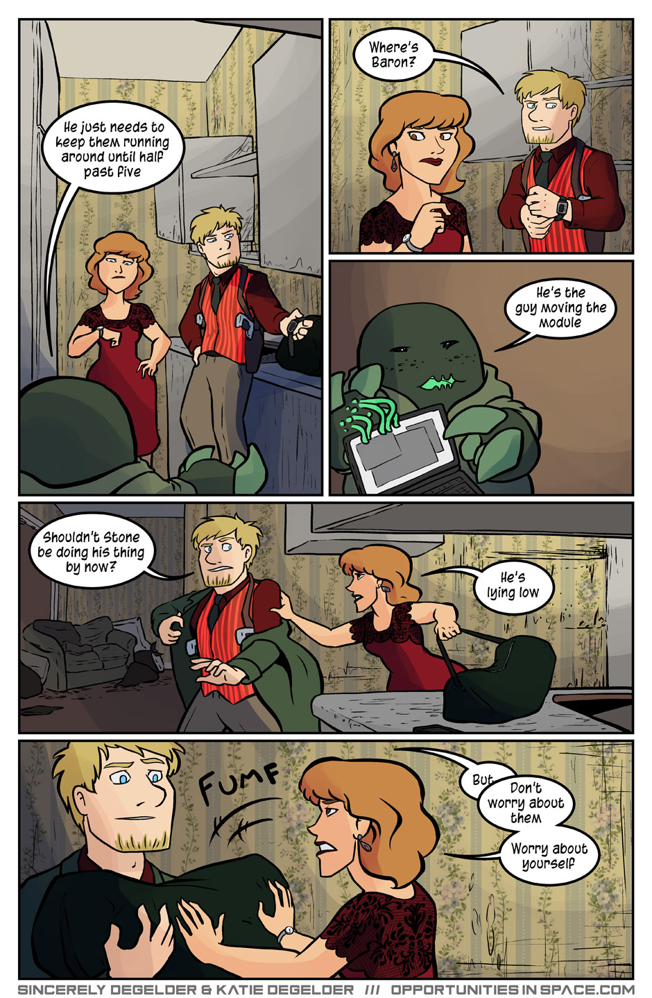 Always a good idea to check on Baron's whereabouts