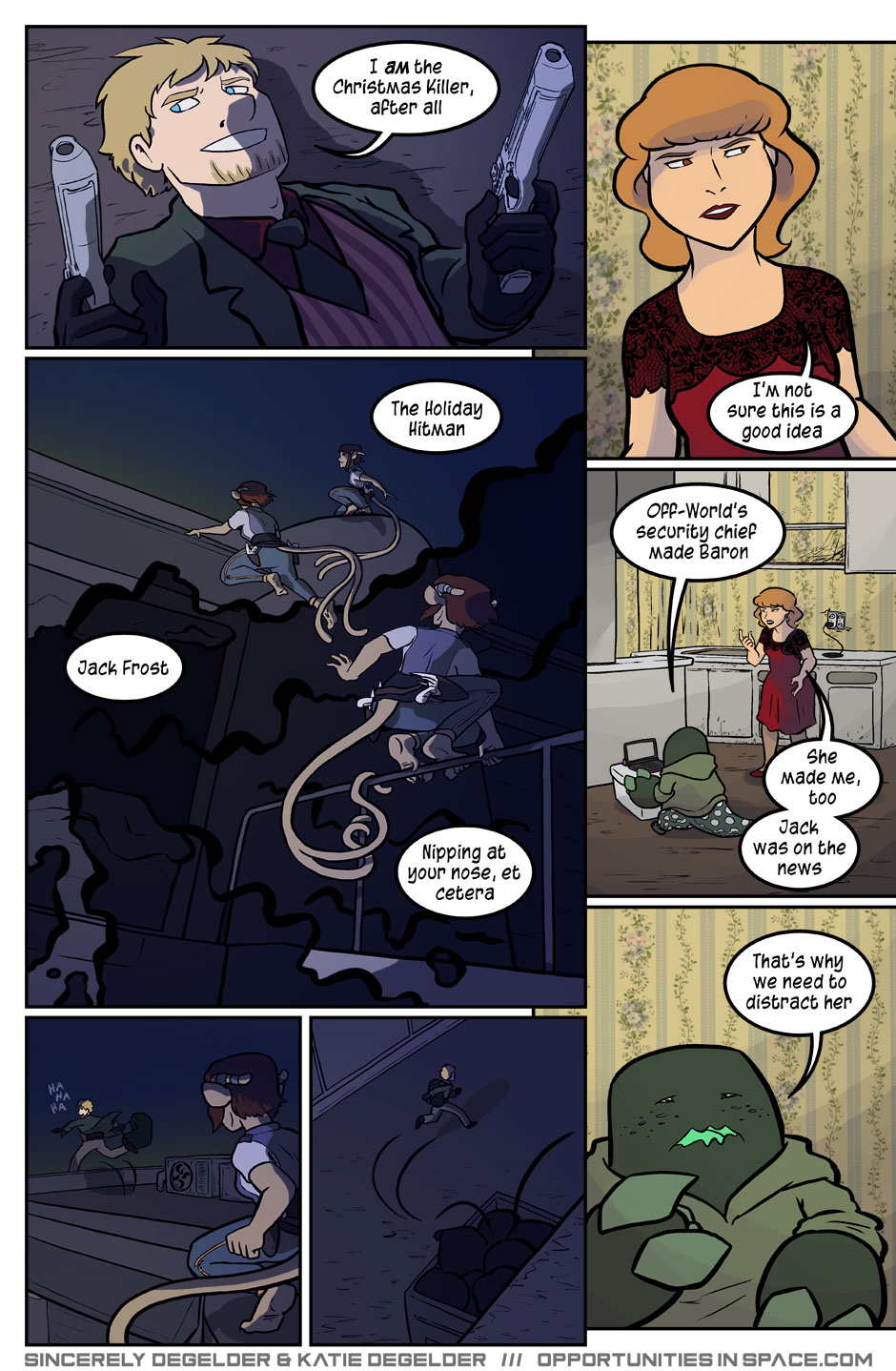 She certainly knows who he is now