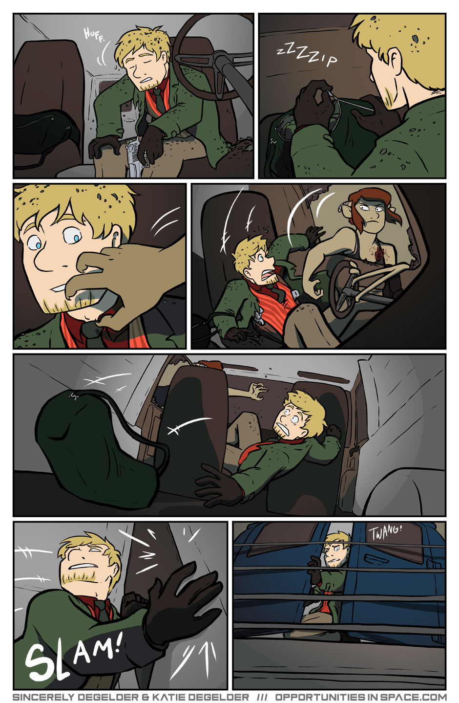 Were you worried that he'd got her? I was worried.