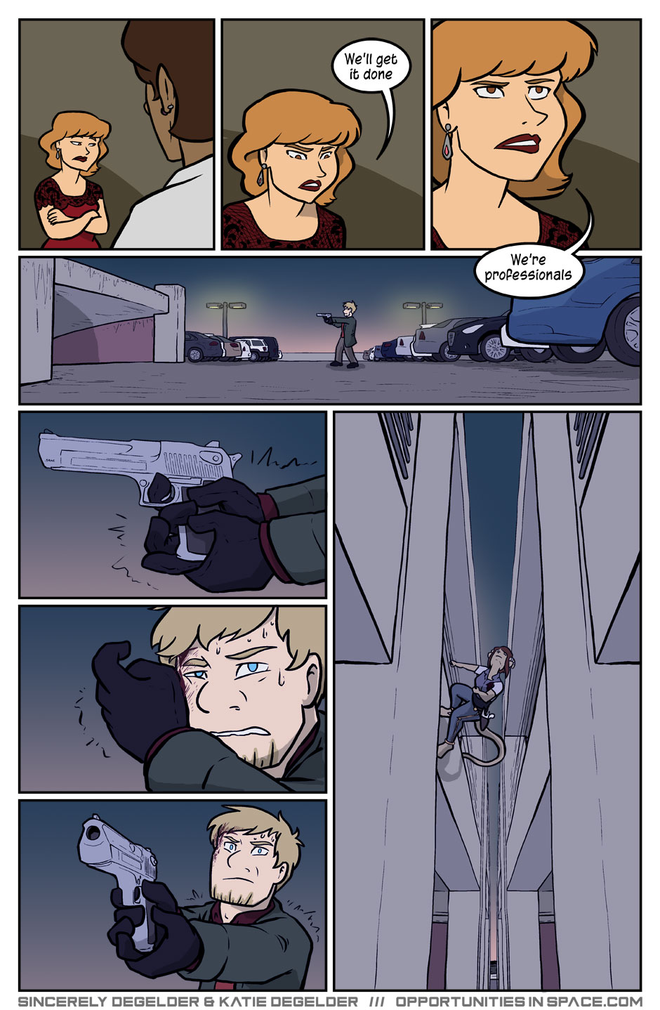 Now where to go from here but down or way, way up