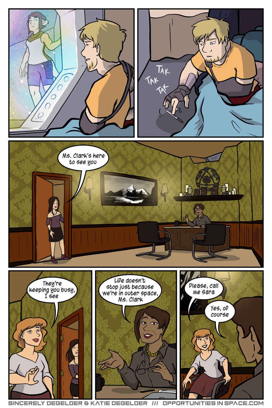 Yeah time to check in on the rest of the cast jeez