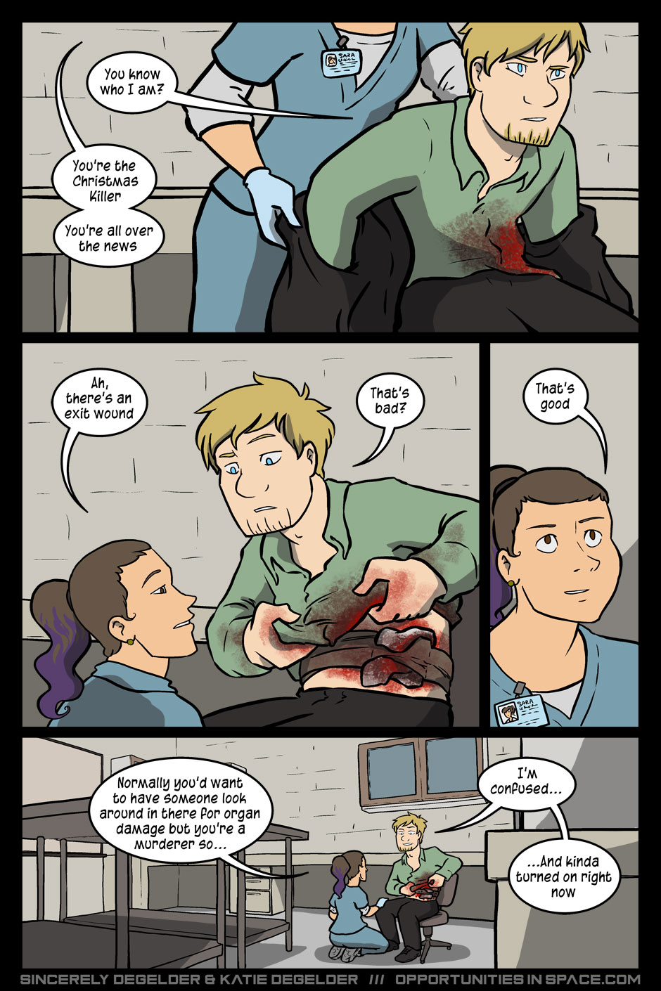 That's right, it's a meet-cute