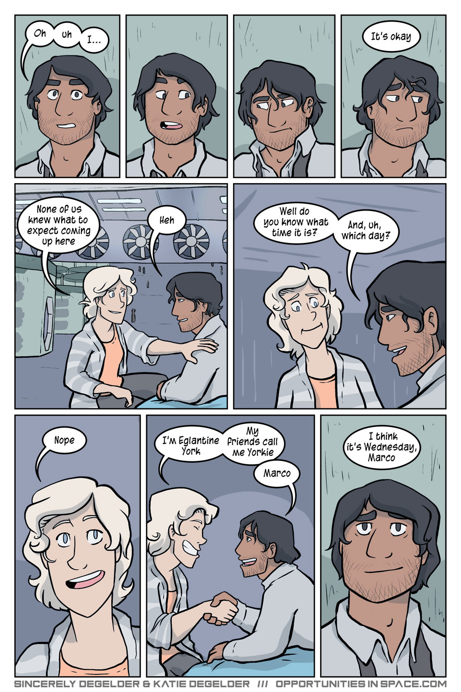 Wednesday, what a concept!