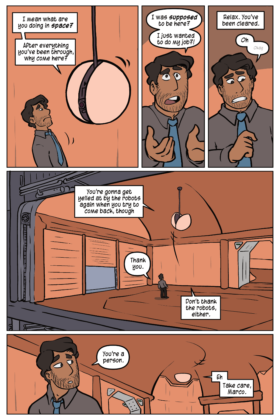 We're all cogs, man