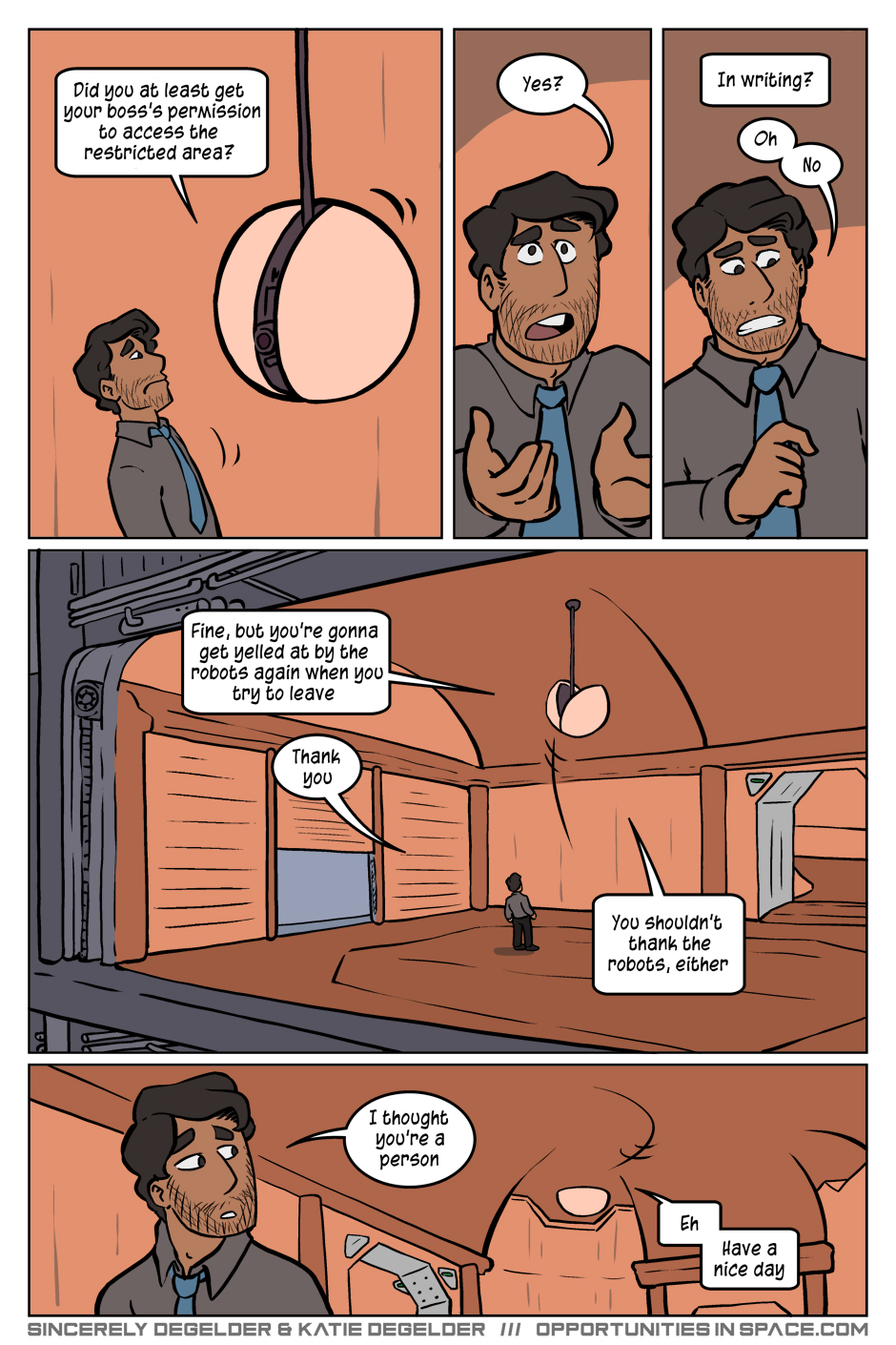 We're all cogs, man