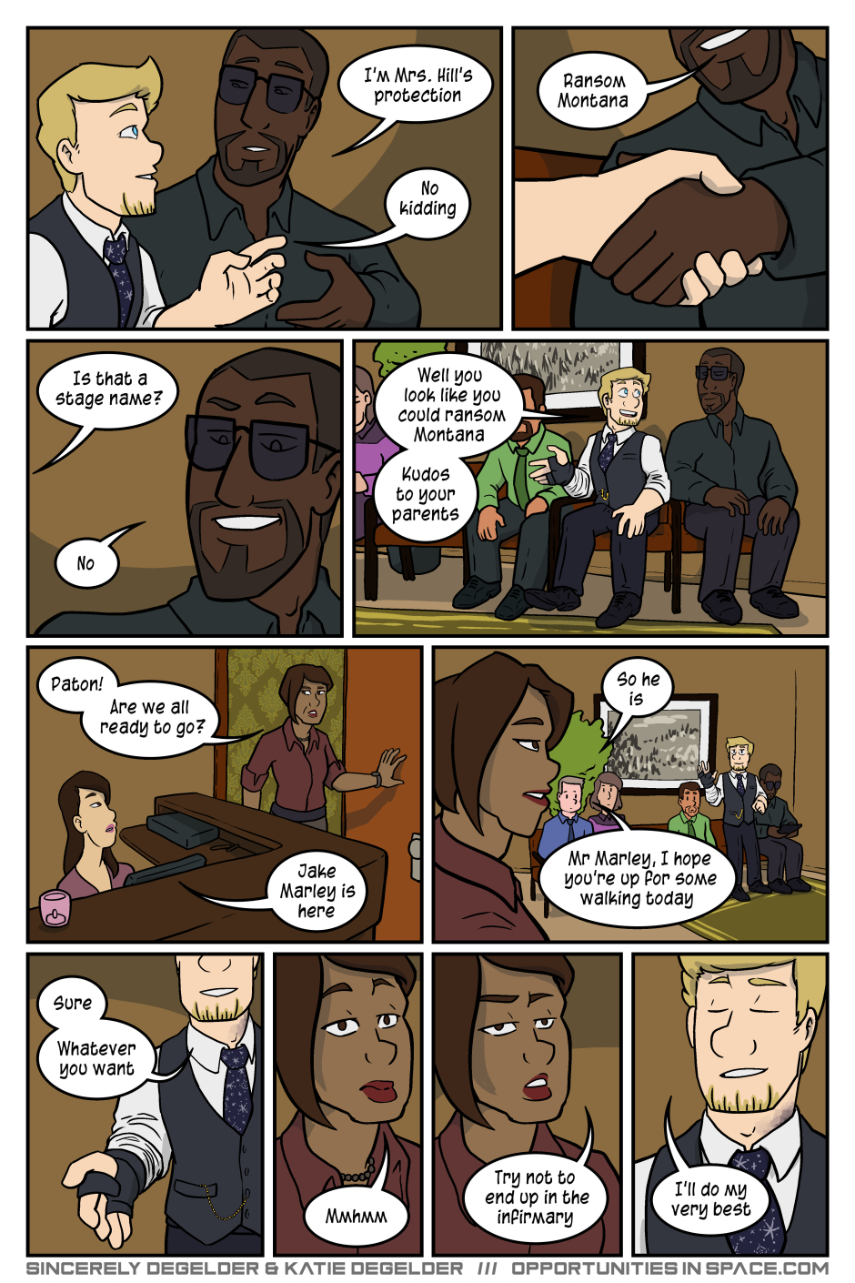 Honestly gotta hand it to Roberta for ribbing the hired killer, I like her for that.